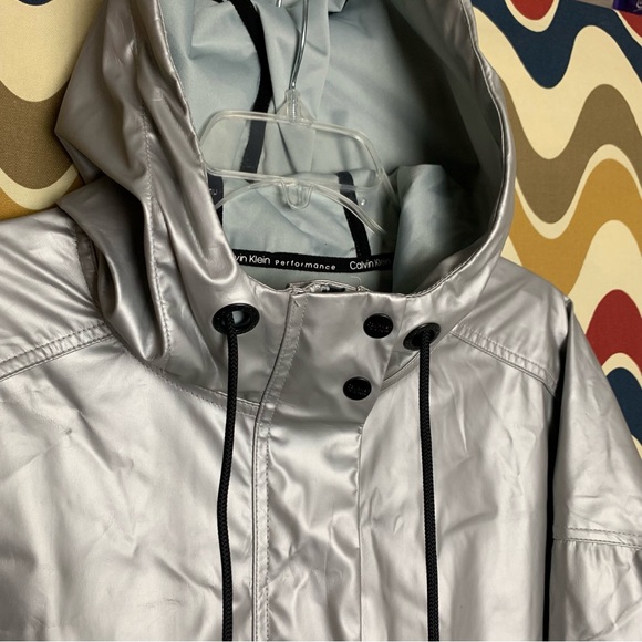 Calvin Klein Performance Repel Rain Jacket size 1x GUC - Picture 2 of 13
